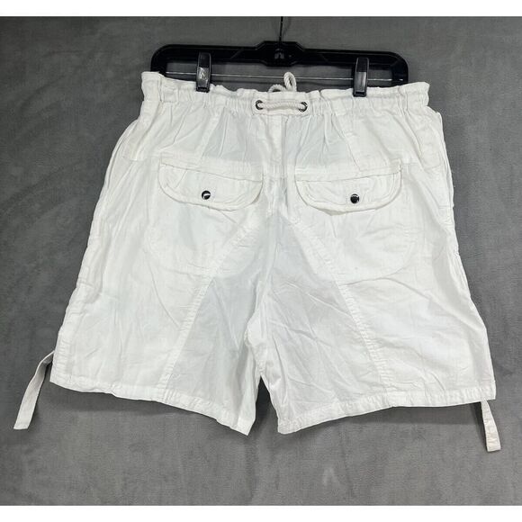 Free People Moon Bay Parachute Shorts Size Small Optic White - Picture 4 of 8
